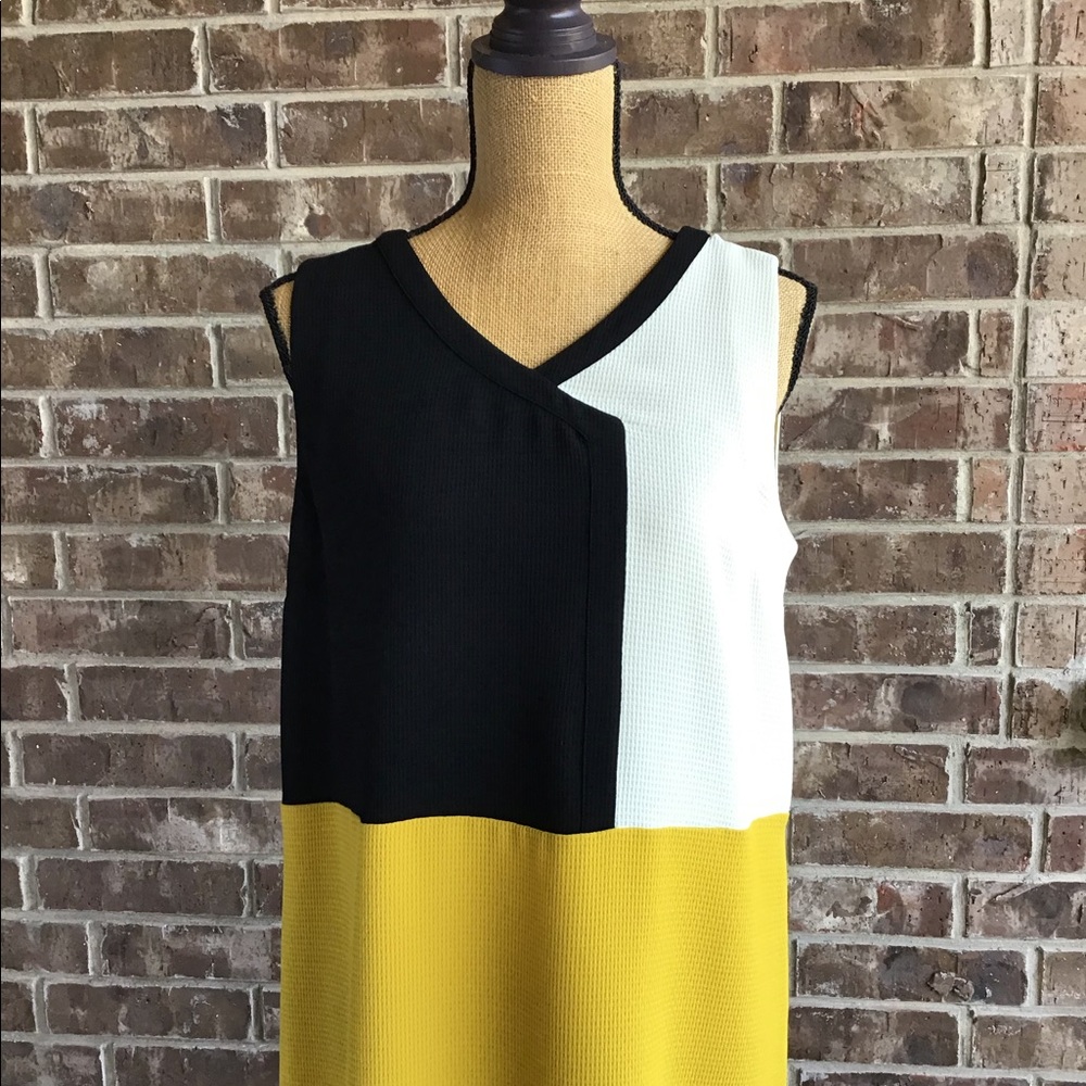 GIPSY Color Block Shift Dress